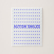 PUZZLE(AUTISM SMILES-BLUE DOTS)