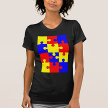 Puzzle coloré de simplicité - art de LONVIG T-shirts