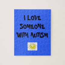 PUZZLE(I LOVE SOMEONE WITH AUTISM)