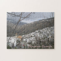 puzzle paisaje Alpujarra Granada España