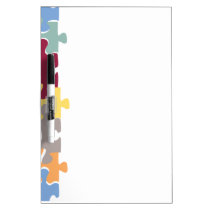 Puzzle Pieces Dry Erase Board dry erase boards