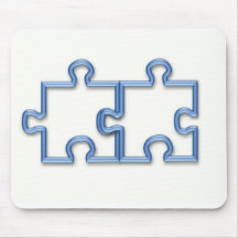 Puzzle Pieces Mouse Pad