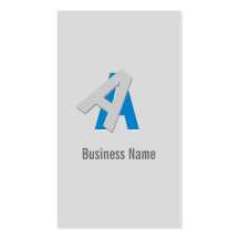 Puzzle Text Travel Agent Business Card