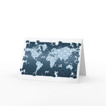Puzzled! Greeting Card