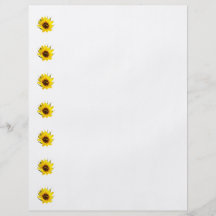 Puzzled Sunflower Flyer Design