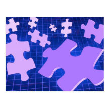 Puzzling  Postcard