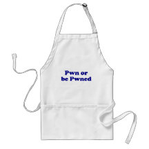Pwn or be pwned aprons