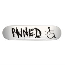 PWNED- Handicap Custom Skateboard