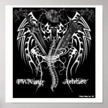 PWNing Addict Logo Poster