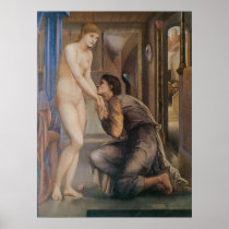 Pygmalion and the Image - the Soul Attains, 1878 Poster
