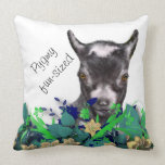 Pygmy Goat Painting Herd Name Goat Pillow pillows