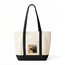 Pygmy Hippo Canvas Tote Bag