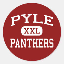 Pyle - Panthers - Middle - Bethesda Maryland Round Sticker