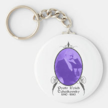Pyotr Il'yich Tchaikovsky Keychains