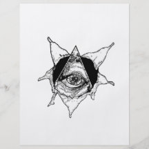pyramid eye personalized flyer