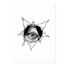 pyramid eye post cards