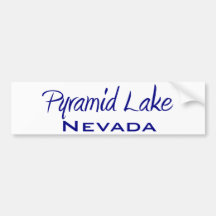 Pyramid Lake Bumper Stickers