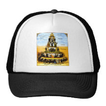 Pyramid Of The Capitalist System (Anti-Capitalism) Trucker Hats