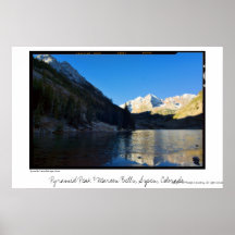 Pyramid Peak & Maroon Bells, Aspen, Colorado Posters