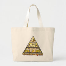 Pyramide alimentaire du Wisconsin Sac En Toile
