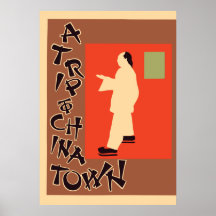 Pyrde & Nicholson A Trip To Chinatown Print
