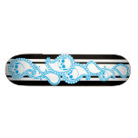 Pyre (Cyan) Skateboard Deck