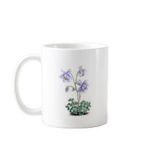 Pyrenees Columbine - Aquilegia pyrenaica Mugs