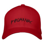 PYROMANIAC embroidered hats