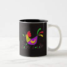 Pysanka Symbol: Rooster Coffee Mug