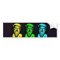 Pythagoras Collage Bumper Sticker