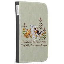 Pythagorus Vegetarian Quote Case For The Kindle