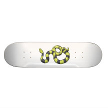 Python Snake Skate Board Deck