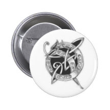 Q Celtic Dragon Pin