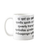 Q Scrabble Words mugs