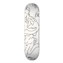 Qaiullxa Skateboard 19 (sketch version)