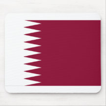 Qatar Flag Mousepad