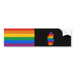 QATAR GAY PRIDE BUMPER STICKERS