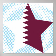 Qatar Star Print