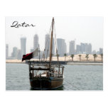 qatari dhow view postcards