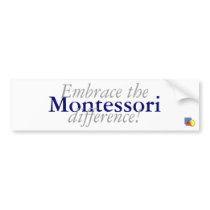 QCMS Embrace the Difference Bumper Stickers