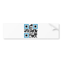 QR-Code-Eesti Bumper Stickers