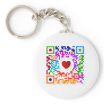 QR-Code Keychain
