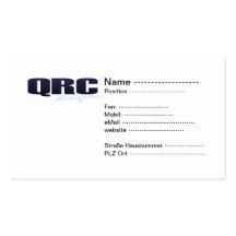 QR Code Visitenkarten