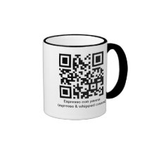 QR Espresso con panna Coffee Mug