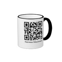 QR Espresso Macchiato Mug
