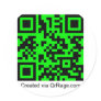 QrRage.com - Your Custom QR Code Round Stickers
