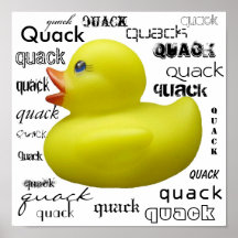 Quack Quack Duckie Poster