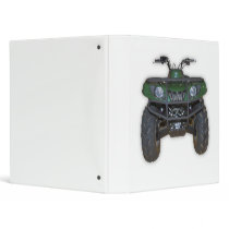 quad bike - atv vinyl binder