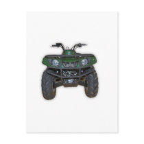 quad bike - atv post cards