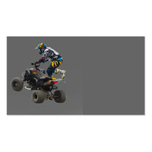 quad bike business card template
